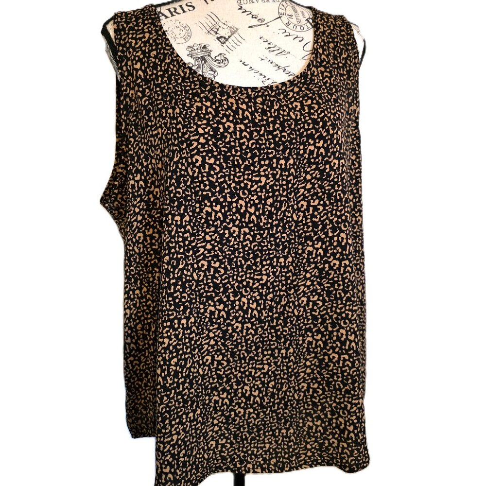 Chicos Animal Print Blouse